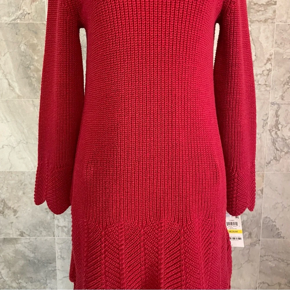 Style & Co Canyon Long Sleeve Envelope Neck Tunic Sweater - Picture 3 of 8
